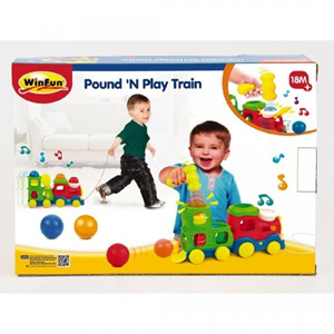 اسباب بازی قطار چکش خور وین فان winfun مدل 00780_اسباب بازی